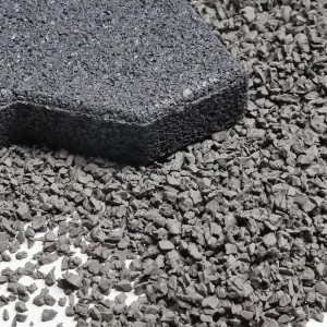 Резиновая крошка EPDM фиолетовая